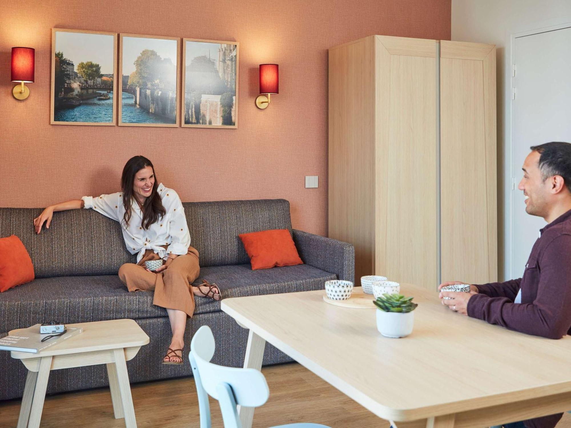 Aparthotel Adagio Paris Boulogne Exterior foto
